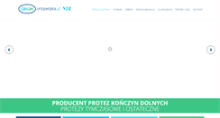 Desktop Screenshot of ortopedyka.pl